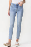 Lovervet Full Size Women's High Rise Crop Skinny Jeans