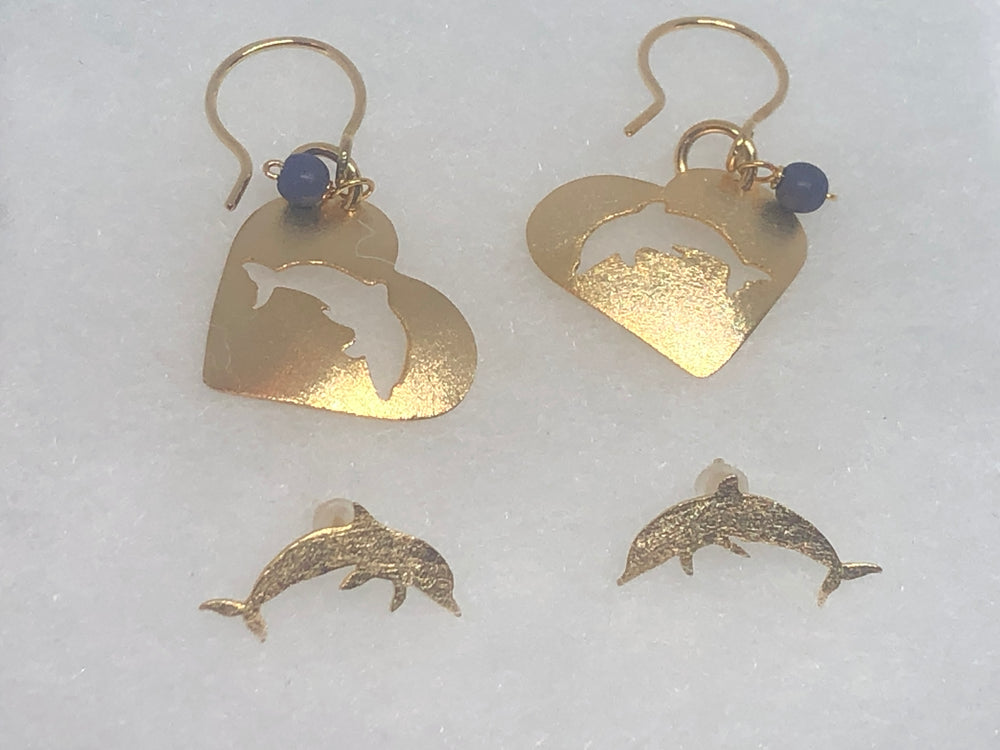 Hanging Earrings - Dolphin